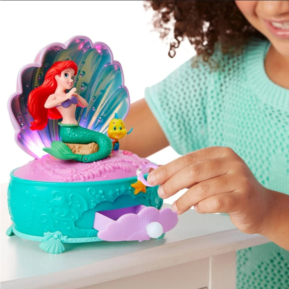 Disney Princess Ariel Pearl Anniversary Jewelry Box - Picture 2 of 14